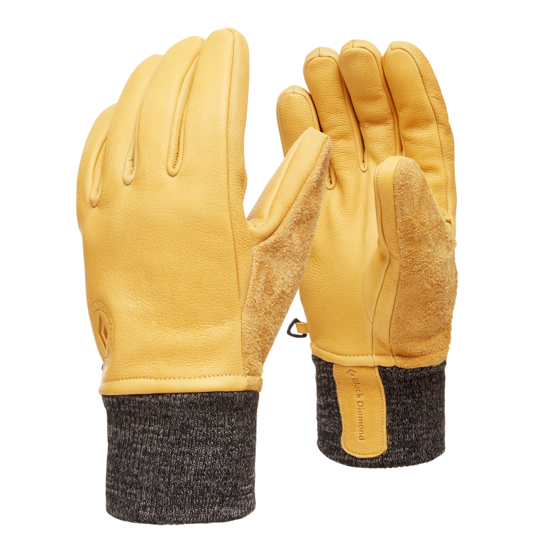 Black Diamond Rukavice Dirt Bag Gloves Natural 1