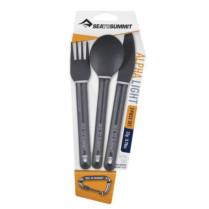 Sea to summit AlphaLight Cutlery Set 3pc (Knife, Fork, Spoon) 2