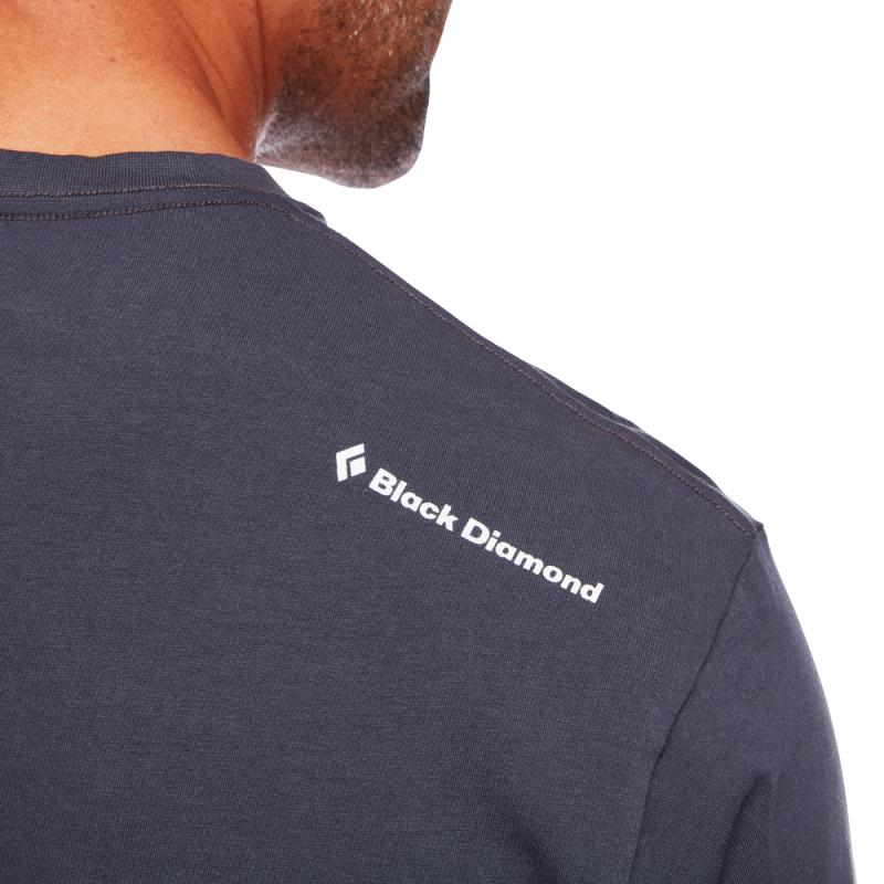 Black Diamond Cam Tee Men's T-Shirt Carbon
