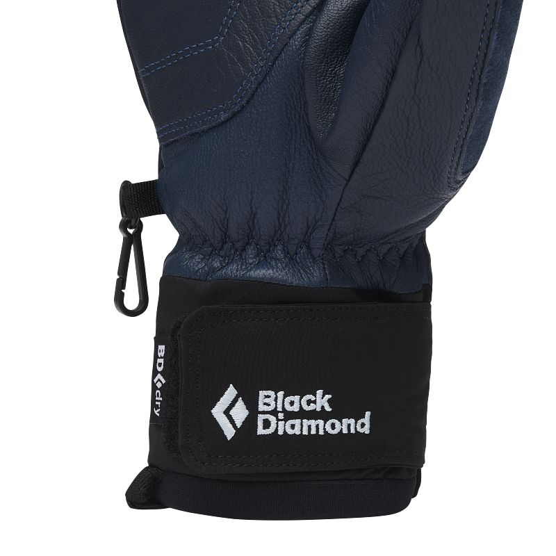 Black Diamond Womens Spark Gloves - Barva: Charcoal - Belay Blue, Velikost: L